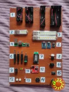 Електроніка, кнопки, штекера, Світлодіодні лампочки, гнезда DC, Роз'єм micro USB