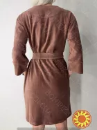 Жіночий кофейний халат "Macchiato" (арт. LGV 214/00/02)