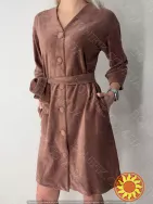 Жіночий кофейний халат "Macchiato" (арт. LGV 214/00/02)