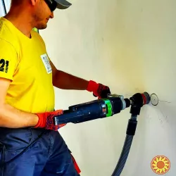 Штробы под электрику Харьков. Штробление без пыли