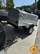 Оциникований причіп "Дніпро" 200х130х40