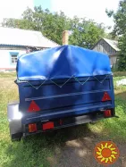 Новий причіп до авто 200х130х40 від заводу "Дніпро"