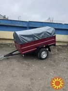 Новий причіп до авто "Дніпро-170х130х40" та інші моделі
