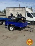 Новий причіп до авто "Дніпро-170х130х40" та інші моделі