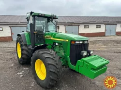 простий і надійний трактор John deer 8410. 2001 рік, Кондиціонер, Компресор, Мотор 8.1, Коробка Powershift.,