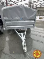Новий причіп "Дніпро" 200х130х40 оцинкований