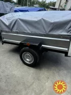 Причіп із оцинкованими бортами "Дніпо-200х130х40"