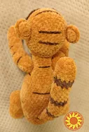 Тигр помаранчевий іграшка м'яка в'язана мультперсонаж ручна робота Handmade