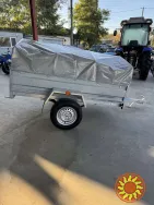 Одновісний причіп від заводу "Дніпро" 210х130х40 оцинкований