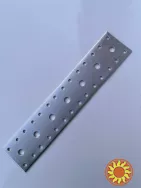 Пластина 50х280х2 кріпильна металева для кріплення бруса