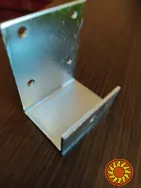 Куточок кріпильний П образний 65х35х17х50х2 сталевий загиб