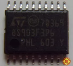 Микроконтроллер 8S903F3P6 (прошитый) электронных модулей бойлеров Gorenje