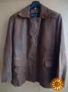 Пиджак куртка кожаная Новая р. 46-48