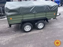 Новий причіп з гальмівною системою "Дніпро-275"