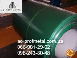 Гладкий лист оцинкованный белого цвета 0.7 мм.