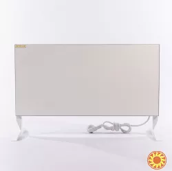 Керамічна панель Optilux РК300НВ з регулятором, 300 Вт, 6 м. кв, 600х300х50, біла