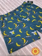 Чоловічі сімейні труси з принтом бананів на скейтборді "BRES" (арт. MBXK 307/01/124)