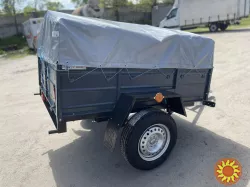 Новий авто причіп 150х130х40- причепи "Дніпро"
