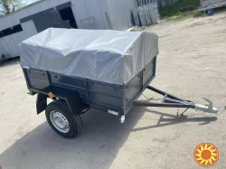 Новий авто причіп 150х130х40- причепи "Дніпро"