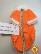 светр на маленьких чихуахуа обхват грудки 30 см