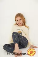 Комплект дитячої піжами для дівчаток "Couch Day" (арт. CDP 0681/01/01)