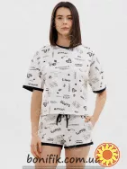 Жіночий піжамний комплект для сну "Dreamy Hearts" (16801) (арт. 1771)