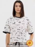 Жіночий піжамний комплект для сну "Dreamy Hearts" (16801) (арт. 1771)