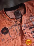 Неонова яскрава фірмова футболка, поло