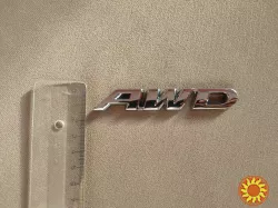 Наклейка на авто AWD Металлическая серебро не ржавеет