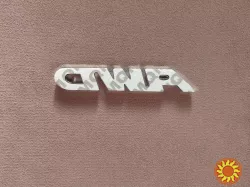 Наклейка на авто AWD Металлическая серебро не ржавеет