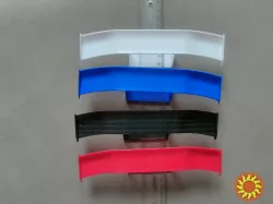 Мини Спойлер на авто Белый с усиленным скотчем