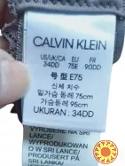 Красивый гладкий лиф-бюстгальтер Calvin Klein р. 75Е/34DD