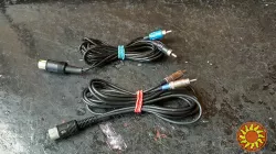 Кабель-переходник 5 pin DIN- 2RCA папа-мама