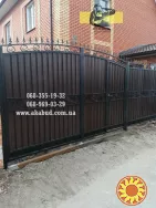 Ворота з профлиста у Кривому Розі від виробника