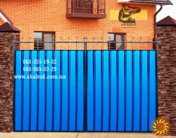 Ворота з профлиста у Кривому Розі від виробника