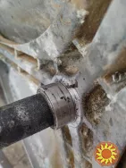 Виконуємо електро іскрове напилення валу