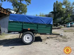 Продажа прицепов на прямую с завода.Тент Евро и брызговики в подарок