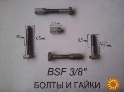Рыбацкая гайка, болт для Род Пода BSF 3/8 дюйма (для вкручивания сигнализатора)
