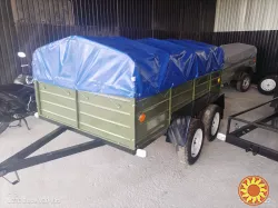 Двухосный усиленный прицеп 2.5*1.5*500 и другие размеры кат.Б, с регистрацией в МРЕО