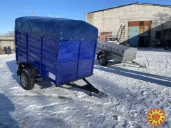 Усиленный прицеп Днепр-210 и другие прицепы с Кременчугского завода производителя