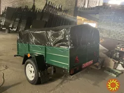 Прицеп ДНЕПР (на волговских рессорах) и другие прицепы с Завода