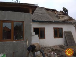 Демонтаж крыши, Киев