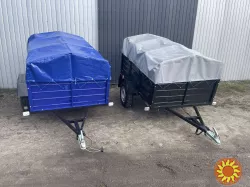 прицепы с Завода на прямую, доставка.Тент с ПВХ(в подарок),дышло треуг
