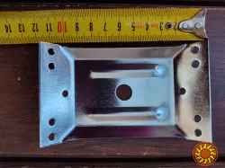 кріплення для стола стяжка куточок комплект70мм бобишка цинк