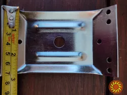 кріплення для стола стяжка куточок комплект70мм бобишка цинк