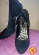 Туфельки італійські фірмові замшеві Bellissimo