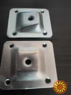 кріплення ножки стола під кутом та пряме 59х67х2 м 8