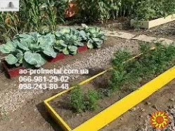 Высокие грядки из профнастила, Грядки на дачу.