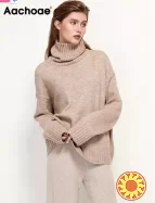 Светр меланжевий