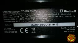 Генератор НОВИЙ бензиновий Einhell TC-PG 55/E5 5 кВт на 1 (3) фази